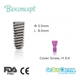 Bioconcept mini implant compatible with Osstem & Hiossen φ3.5mm, S-L-A 8.5mm