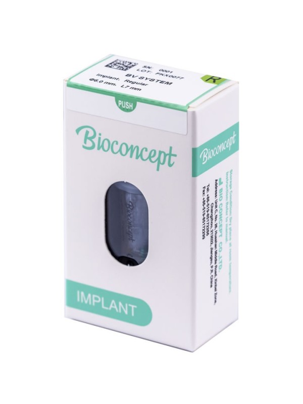 Bioconcept BV Implant Regular Φ6.0mm Compatible Osstem & Hiossen