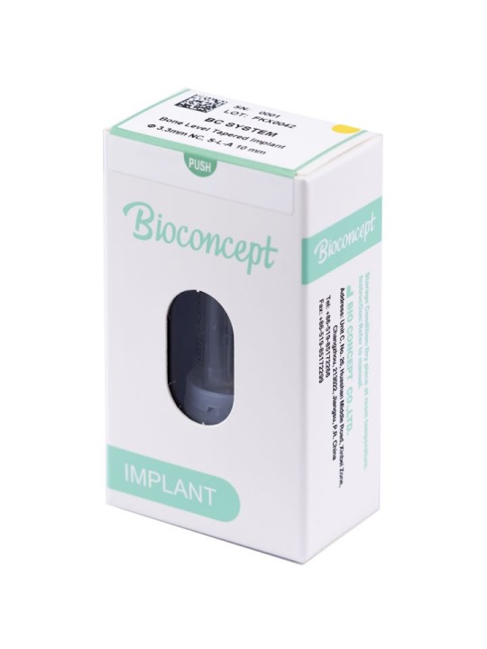 Bioconcept BC Bone Level Tapered Implant NC Φ3.3mm Compatible Straumann