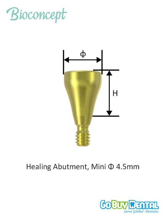 Bioconcept BV Healing Abutment Compatible Osstem &Hiossen