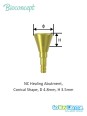 Bioconcept BC Bone Level (Tapered) NC Healing Abutment Compatible Straumann