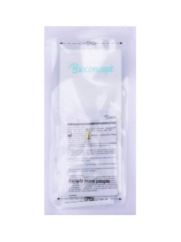 Bioconcept BC Bone Level (Tapered) NC Healing Abutment Compatible Straumann