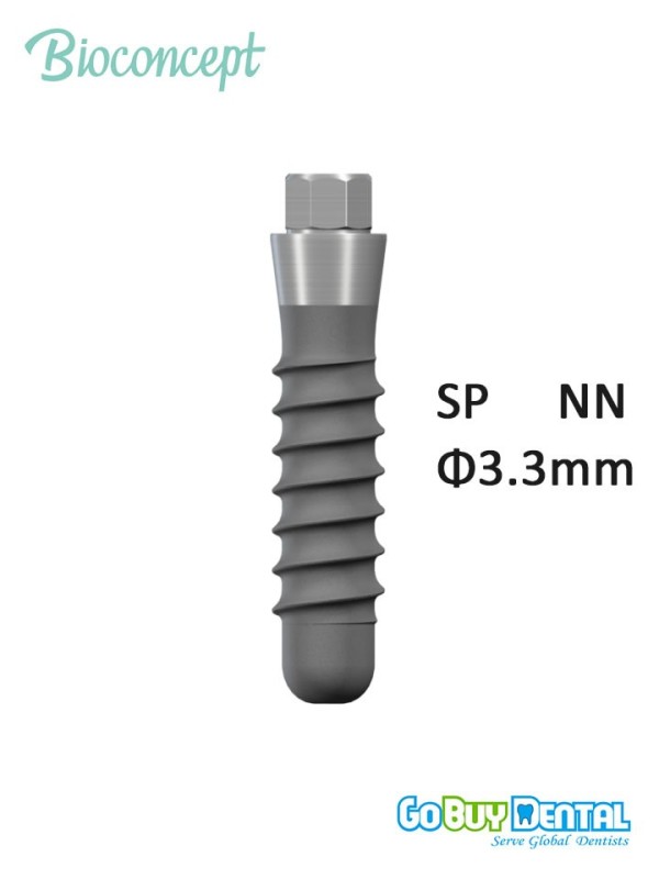Bioconcept BC T-L Standard Plus Implant NN Φ3.3mm Compatible Straumann