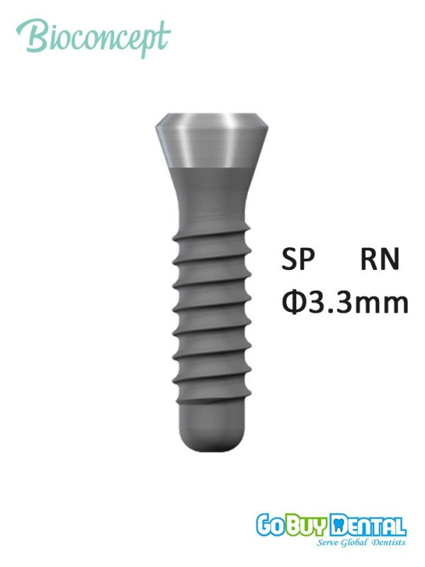 Bioconcept BC T-L Standard Plus Implant RN Φ3.3mm Compatible Straumann