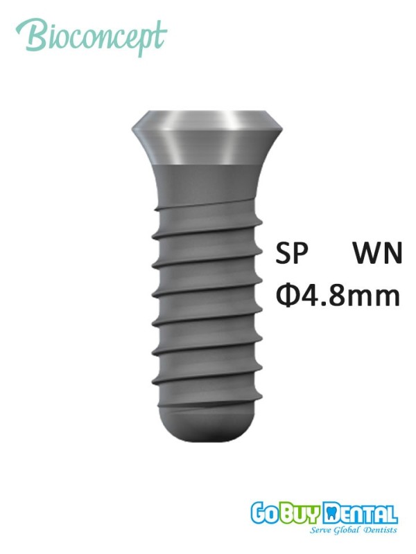Bioconcept BC T-L Standard Plus Implant WN Φ4.8mm Compatible Straumann