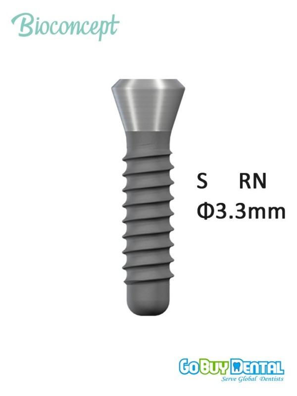Bioconcept BC T-L Standard Implant RN Φ3.3mm Compatible Straumann