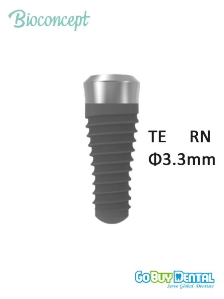 Bioconcept BC T-L Tapered Effect Implant RN Φ3.3mm Compatible Straumann