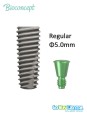 Bioconcept BV Implant Regular Φ5.0mm Compatible Osstem & Hiossen
