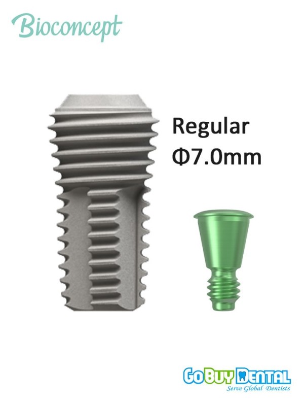 Bioconcept BV Implant Regular Φ7.0mm Compatible Osstem & Hiossen
