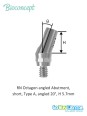 Bioconcept BC Tissue Level Prothestic Abutment Compatible Straumann