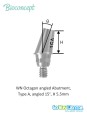 Bioconcept BC Tissue Level Prothestic Abutment Compatible Straumann