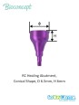 Bioconcept BC Bone Level (Tapered) RC Healing Abutment Compatible Straumann