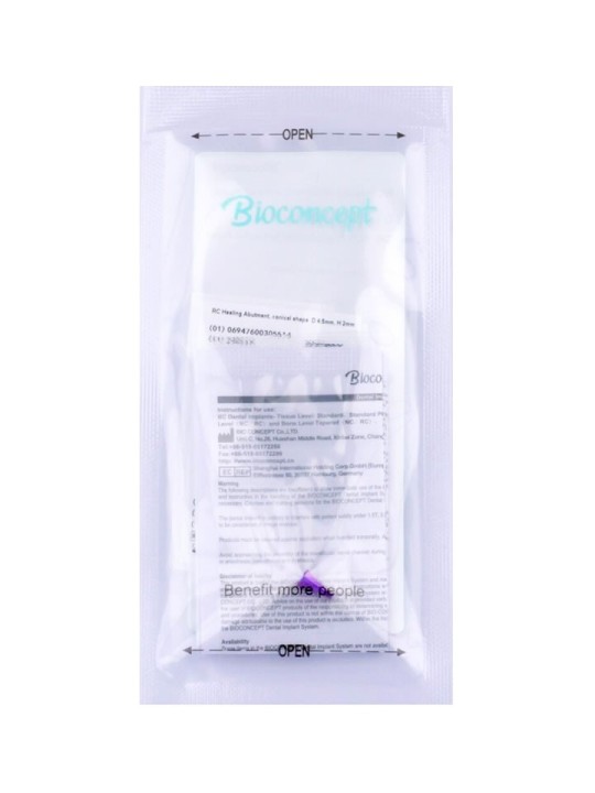 Bioconcept BC Bone Level (Tapered) RC Healing Abutment Compatible Straumann
