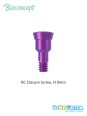 Bioconcept BC Bone Level (Tapered) Closure Screw Compatible Straumann