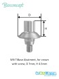 Bioconcept BC Tibase Abutment for Tissue Level Compatible Straumann
