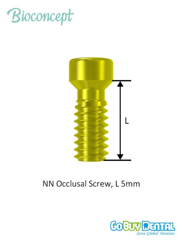 Bioconcept BC Tissue Level Occlusal screw Compatible Straumann