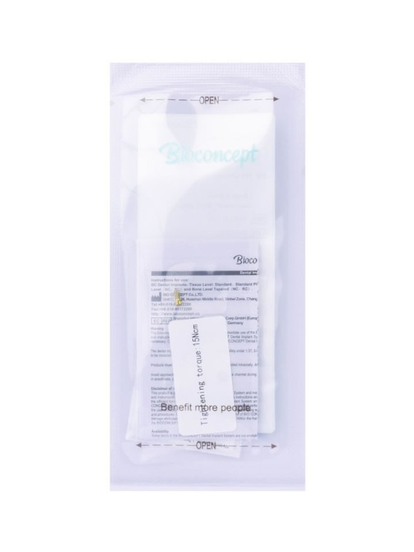 Bioconcept BC Tissue Level Occlusal screw Compatible Straumann