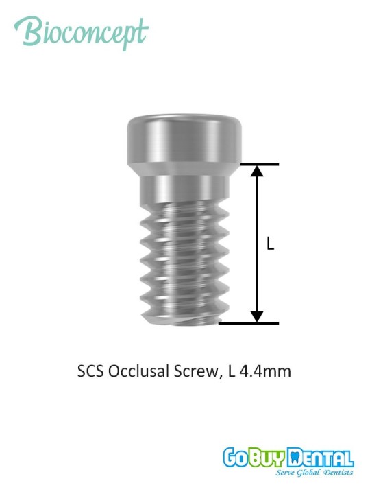 Bioconcept BC Tissue Level Occlusal screw Compatible Straumann