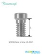 Bioconcept BC Tissue Level Occlusal screw Compatible Straumann