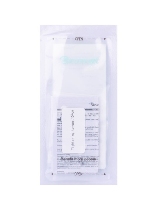 Bioconcept BC Tissue Level Occlusal screw Compatible Straumann