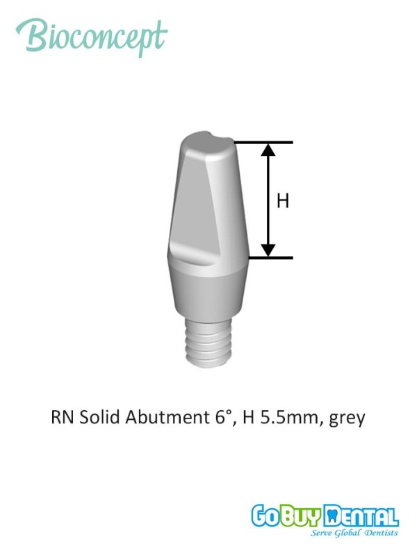 Bioconcept BC Tissue Level  Solid Abutment Compatible Straumann