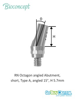 Straumann Compatible Tissue Level Prothestic Abutment