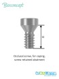 Bioconcept BC Bone Level Occlusal Screw for Copings & MUA