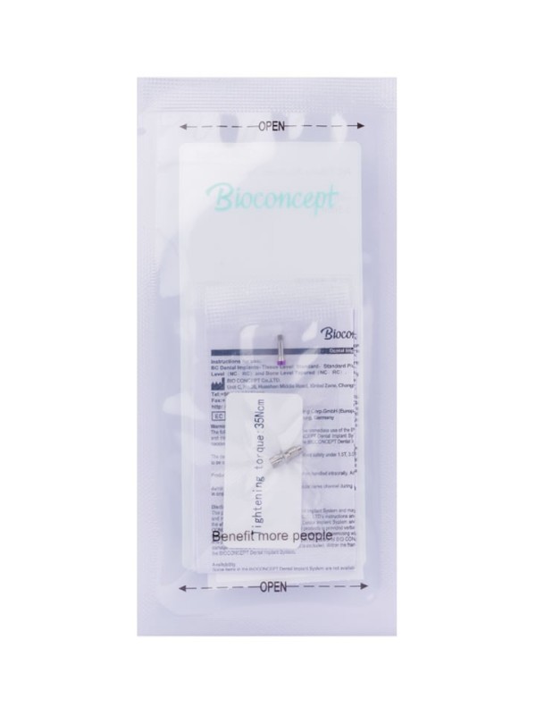 Bioconcept BC Bone Level Tibase Abutment for Crown Compatible Straumann