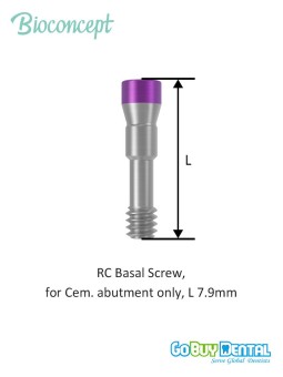 Bioconcept BC Bone Level Basal Screw Compatible Straumann