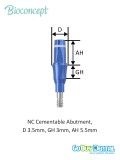 Straumann Compatible Tapered Effect Implants Ф 4.1 mm- L 10mm (Regular Neck Ф 4.8 mm) 