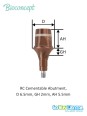 Bioconcept BC Bone Level Cementable Abutment Compatible Straumann