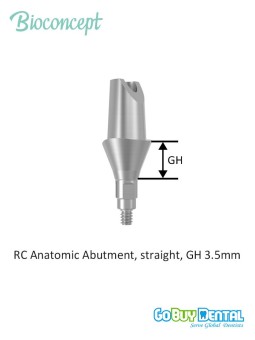 Bioconcept BC Bone Level Anatomic Abutment Compatible Straumann