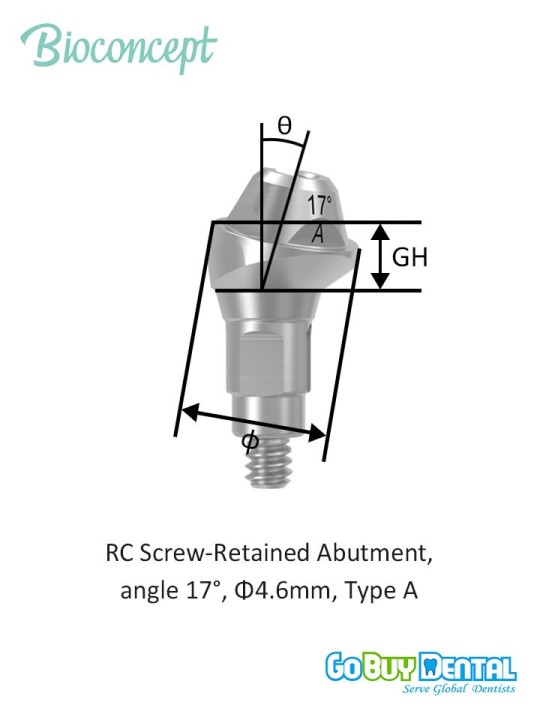 Bioconcept BC Bone Level Multi Abutment Compatible Straumann