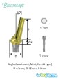 Bioconcept BV Angled Abutment Compatible Osstem & Hiossen