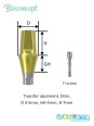 Bioconcept BV Transfer Abutment Compatible Osstem & Hiossen