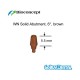 WN Solid Abutment 6°, height 5.5mm, brown