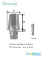 Bioconcept BV Transfer Abutment Compatible Osstem & Hiossen