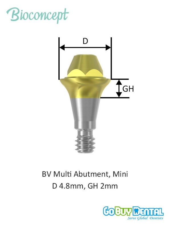 Bioconcept BV Multi Abutment Compatible Osstem & Hiossen