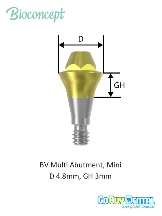 Bioconcept BV Multi Abutment Compatible Osstem & Hiossen