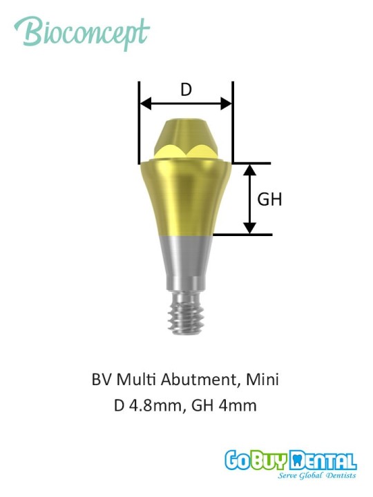 Bioconcept BV Multi Abutment Compatible Osstem & Hiossen