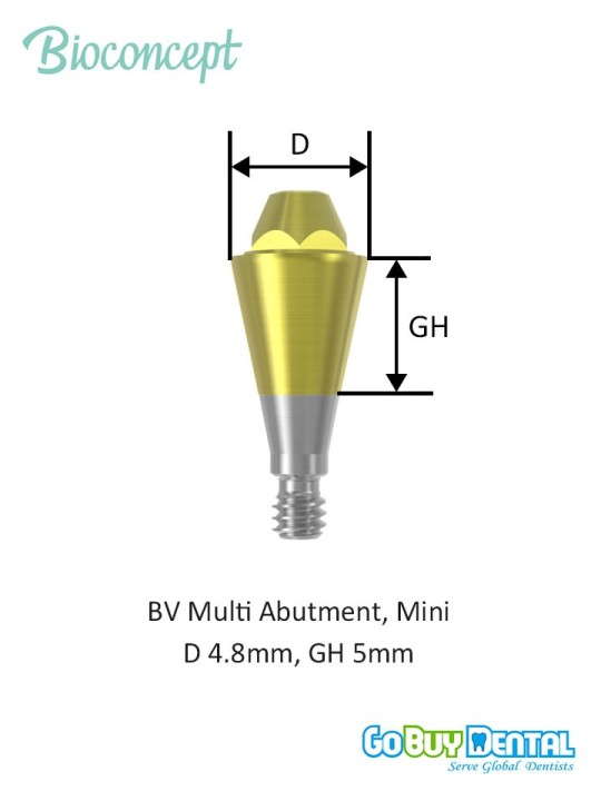 Bioconcept BV Multi Abutment Compatible Osstem & Hiossen