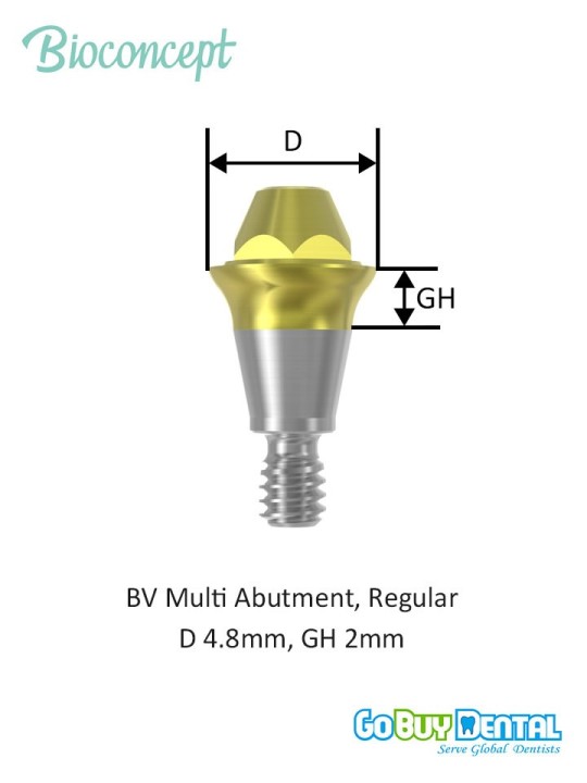 Bioconcept BV Multi Abutment Compatible Osstem & Hiossen