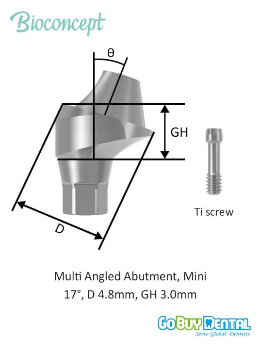 Bioconcept BV Multi Abutment Compatible Osstem & Hiossen Bioconcept BV Multi Abutment Compatible Osstem & Hiossen