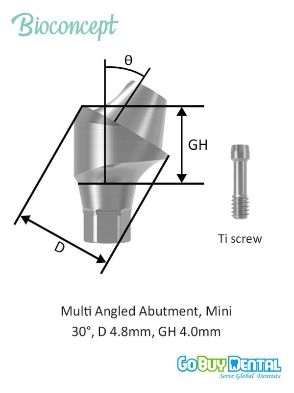 Bioconcept BV Multi Abutment Compatible Osstem & Hiossen
