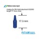 Abutment analog for 032030,blue, length 17.3mm 