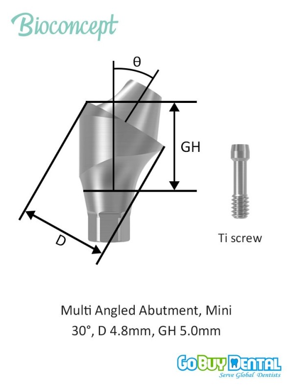 Bioconcept BV Multi Abutment Compatible Osstem & Hiossen