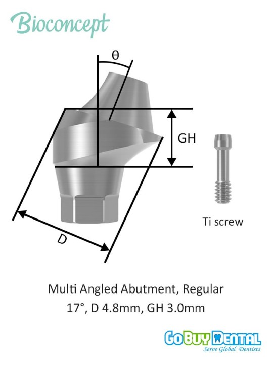Bioconcept BV Multi Abutment Compatible Osstem & Hiossen