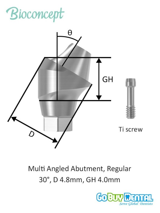 Bioconcept BV Multi Abutment Compatible Osstem & Hiossen Bioconcept BV Multi Abutment Compatible Osstem & Hiossen