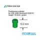 Positioning Cylinder for WN Solid Abutment 033010, green, height 10mm