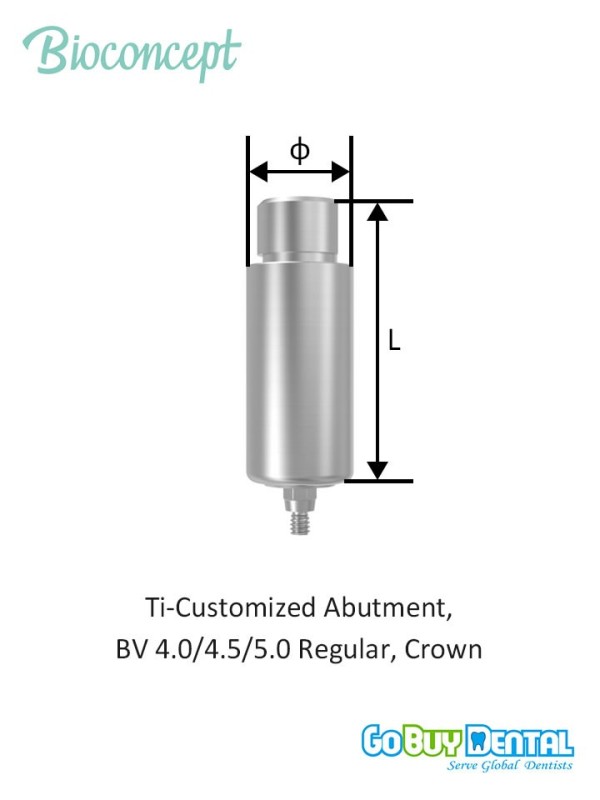 Bioconcept BV CAD/CAM Abutment Compatible Osstem&Hiossen